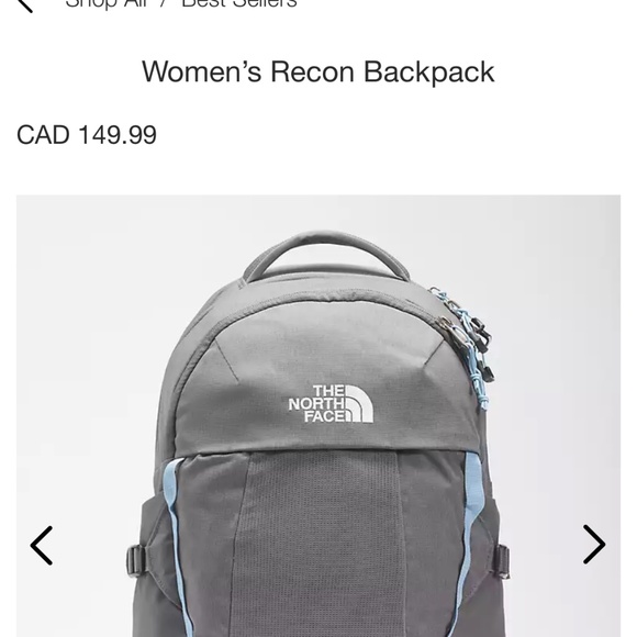 The north face women recon backpack - Picture 1 of 4